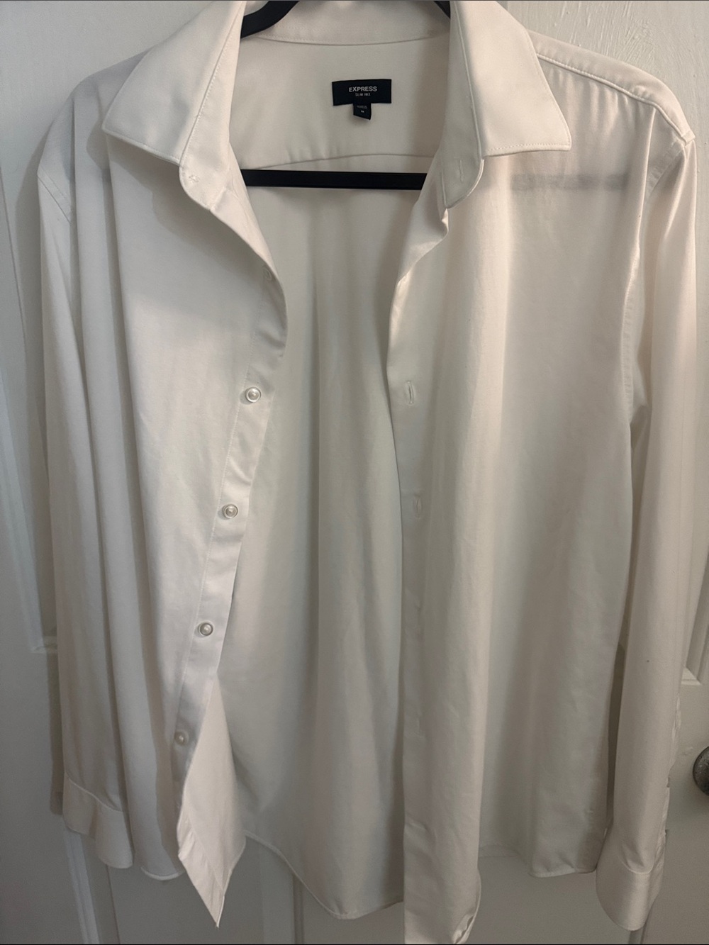 Express Men’s Off-White Dress Shirt